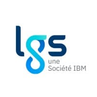 LGS, an IBM Company logo